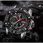 MEGIR Men Watches Luxury Brand Quartz Wristwatch Waterproof Leather Strap Military Sports Clock Chronograph Reloj Hombre 2130
