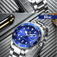 2025 FNGEEN 9001 Luxury Brand Men Watch Steel Tourbillon Skeleton Mechanical Watches Luminous Automatic Date Diamond Wristwatch