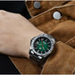 San Martin 39mm Purple Desert Texture Dial Luxury Men Dress Watch  NH34 GMT Automatic Mechanical Waterproof 100m Luminous SN0129