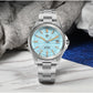 San Martin 39mm Gada Fashion Men Dress Watch Orange Luminous NH35 Automatic Mechanical Business Watches Waterproof  SN0129 Reloj