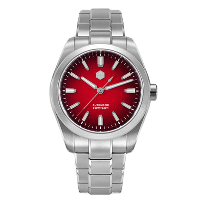 San Martin 39mm Chinese Style 3D "Fu" Hundred Blessings Dial Miyota 9039 Men Automatic Mechanical Watch Original Design SN0144