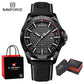 Top Brand NAVIFORCE Male Fashion Luxury WristWatch Men Quartz Watch Sports Shockproof Waterproof Leather Casual Package Gifts