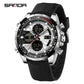 Fashion SADNA New 5105 Student Quartz Electronic Watch Sports Multifunctional Waterproof LED Men's Electronic Watch 2025