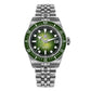 San Martin 40mm Men's Luxury Diver Watch Miyota 9015 Enamel Sunburst Dial Automatic Mechanical Wristwatch Waterproof 200m SN0148