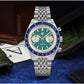 San Martin New Chronograph VK64 Quartz Watch Original Design 39.5mm Men Sports Business Dress Watches Waterproof 100m SN0116
