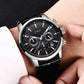 LIGE New Brown Leather Watch for Men Fashion Top Brand Luxury Men's Quartz Wristwatches Casual Waterproof Luminous Chronograph