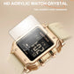 NAVIFORCE Watch for Women Multifunction Digital Luxury Watches Auto Time Date Week Display Silicone Strap Waterproof Girl clock