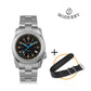 Boderry Field Watches Bronze Case Automatic Mechanical VOYAGER Watch Men's 100M Waterproof Clock Military Top Brand Wristwatch