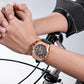 MEGIR Men's Watches Waterproof Sports Quartz Wristwatch with Chronograph Calendar Luminous Male Clock Relogio Masculino 4220