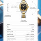 CURREN Luxury Brand Simple Style Quartz Watch for Women NEW Dress Ladies Wristwatches with Rhinestones