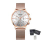 MEGIR Fashion Watches for Women Luxury Elegant Ladies Clock Chronograph Stainless Steel Strap Quartz Wristwatch Reloj Mujer 2011