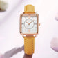 MEGIR Women Watch Luxury Fashion Leather Strap Ladies Quartz Wristwatch Casual Wristwatches Dress Clock Relogio Feminino 7027