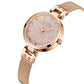 MEGIR Fashion Ladies Bracelet Watches Steel Mesh Band Quartz Wristwatch Women Dress Clock Waterproof Female Gifts Reloj Mujer