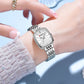 CURREN Fashion Dress Watches for Ladies Simple Quartz Stainless Steel Bracelet Wristwatch