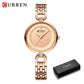 CURREN Women's Watches Quartz Watches Stainless Steel Clock Ladies Wristwatch Top Brand Luxury Watches Women Relogios feminino