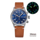 Baltany 39mm Military Chronograph Watch Man S5045 Sapphire Crystal 10ATM Stainless Steel VK67 Calendar Retro Quartz Wristwatches