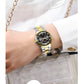 CURREN Luxury Brand Wristwatches for Women Stainless Steel Band with Elegance Dial Luminous Hands Waterproof watch