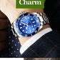 2025 FNGEEN 9001 Luxury Brand Men Watch Steel Tourbillon Skeleton Mechanical Watches Luminous Automatic Date Diamond Wristwatch