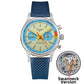 Sugess Watch of Men Chronograph Mechanical Wristwatches with Seagull ST19 Swanneck Movement Pilot Sapphire Crystal Racing V2 New