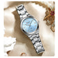 CURREN Fashionable Quartz Watches for Women Roman Numerals Simple Elegant Stainless Steel Braclete Ladies Wristwatch