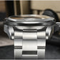 San Martin 39mm Gada Fashion Men Dress Watch Orange Luminous NH35 Automatic Mechanical Business Watches Waterproof  SN0129 Reloj