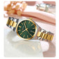CURREN Fashion Luxury Brand Women's Watches New Simple Quartz Wristwatch with Stainless Steel Bracelet Luminous Hands