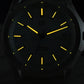 San Martin 39mm Gada Fashion Men Dress Watch Orange Luminous NH35 Automatic Mechanical Business Watches Waterproof  SN0129 Reloj