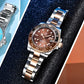 PAGANI DESIGN V3 PD-1662 GMT Watches Men's Luxury Sapphire Automatic Mechanical Watch 40MM Stainless Steel 100M Waterproof Watch