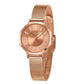 MEGIR Fashion Simple Style Women Watches Stainless Steel Strap Quartz Female Wristwatches Gift Waterproof Ladies Diamond Watch