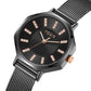 MEGIR Fashion Simple Style Women Watches Stainless Steel Strap Quartz Female Wristwatches Gift Waterproof Ladies Diamond Watch