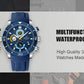 NAVIFORCE Brand 2025 Fashion Men's Watch Sport Military Calendar Quartz Wristwatches Male Luminous 5ATM Waterproof Male Clock