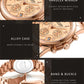 MEGIR Fashion Quartz Watches for Women Relogio Feminino Sport Wristwatch Lady Business Watch Clock Chronograph 24-hour 2057
