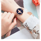 MEGIR Fashion Women Watches Luxury Quartz Wristwatch Rose Gold Mesh Strap Ladies Business Casual Watch Reloj Mujer 7009