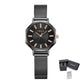 MEGIR Fashion Simple Style Women Watches Stainless Steel Strap Quartz Female Wristwatches Gift Waterproof Ladies Diamond Watch