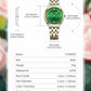 CURREN Designer Style Watch for Women Elegant 32mm Dial with Rhinestones Stainless Steel Band  Luxury Dress Ladies Wristwatch