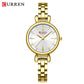 CURREN-Elegant Dress Watch for Women, Luxurious and Exquisite, 28mm Dial with Shinning Rhinestone, Quartz Wristwatch, New