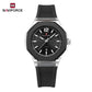 NAVIFORCE Fashion Watch for Women 5ATM Waterproof Silicone Strap Auto Date Display Night Illumination Ladies Elegant Watch Gift