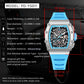 2026 PAGANI DESIGN New 40MM Bucket shaped Hollow Leisure Fashion Men's Quartz Watch Sapphire Glass Quartz Watch Clock