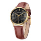 MEGIR Women Casual Watches Leather Strap Ladies Wristwatches Brand Luxury Female Chronograph Dress Clock Relogio Feminino 2011L