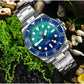 San Martin 2026 Men Diver Watch 38mm Wave Texture Dial Miyota 90S5 Automatic Mechanical Luxury Wristwatch Waterproof 200m SN0126