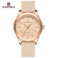 NAVIFORCE Simple Fashion Quartz Wristwatches Women Wrist Watches Silicone Strap Waterproof Watch Wholesale Hot Sale Reloj Mujer