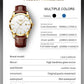 LIGE Fashion Brown Leather Watch Men Military Sports Men's Quartz Wristwatches Casual Waterproof Chronograph Relogios Masculino