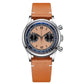ADDIESDIVE 38MM Multifunctional Chronograph 60min Quartz Watch For Men Black Dial 100m Dive Business Watches AD2037 Reloj Hombre
