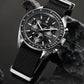 CADISEN 2026 New Men's Watches Luxury Quartz Wrist Watch For Men Canvas Japan VK68 Speed Chronograph Automatic Gift With Box