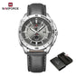 Relogo Masculino NAVIFORCE Business Watch Men Outdoor Casual 3ATM Waterproof Man Wristwatches Top Brand Luxury Boy GIft Watches