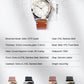 Baltany Bubbleback Dress Watches Subdial IPG Bezel Leather Gold Hands Sapphire Crystal Stainless Steel VD78 Quartz Wristwatches
