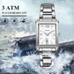 MEGIR Silver Women Watches Top Brand Luxury Waterproof Watch Bracelet Fashion Stainless Steel Bracelet Wristwatch for Women 1079