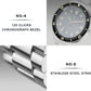 CADISEN Mechanical Automatic Watch Luxury Sapphire Japan MIYOTA 8215 Blue Wristwatch Ceramic Ring Waterproof Gift Men Watch