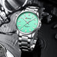 CURREN Fashion Brand Couple Watches for Lovers Simple Classic Quartz Stainless Steel Bracelet Wristwatches with Luminous Hands