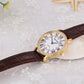 MEGIR Luxury Women Watch Business Ladies Fashion Quartz Bracelet Wristwatches Casual Leather Band Dress Clock Montre Homme 4105